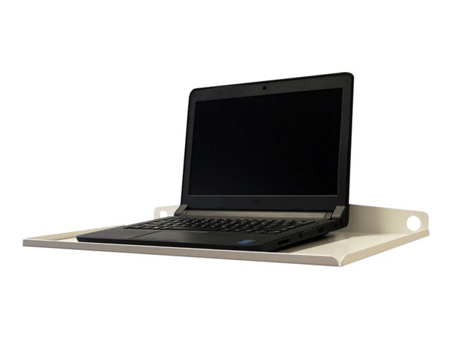 Neomounts KEYB-V550LAPTOP - Mounting component (shelf) - for notebook / keyboard / mouse - white - mounting interface: 75 x 75 mm - ceiling mountable, wall-mountable, desk-mountable