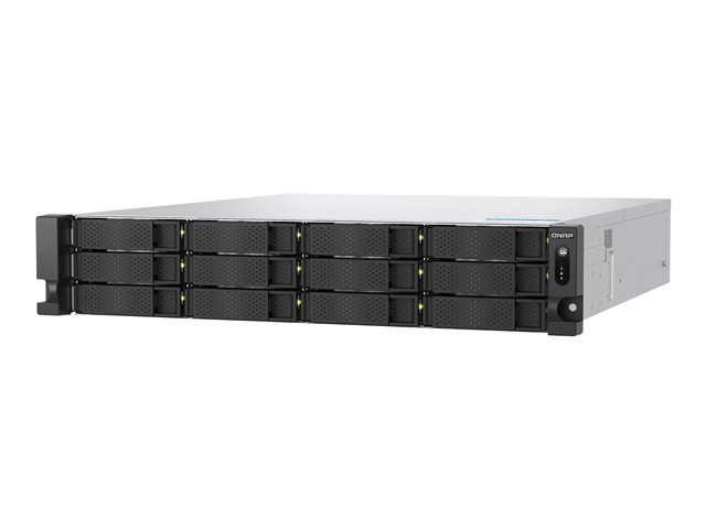 QNAP TS-H1277AXU-RP - NAS server - 12 bays - rack-mountable - SATA 6Gb/s - RAID RAID 0, 1, 5, 6, 10, 50, 60, JBOD - RAM 16 GB - 2.5 Gigabit Ethernet / 10 Gigabit Ethernet - iSCSI support - 2U
