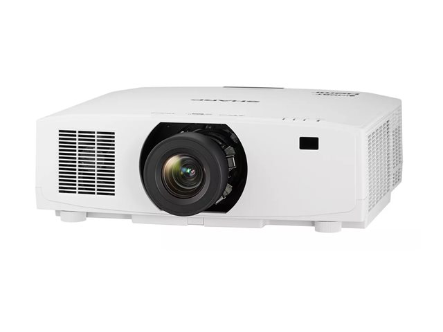 Sharp XP-V801U-W - 3LCD projector - 8000 lumens - WUXGA (1920 x 1200) - 16:10 - 4K - no lens - LAN - white - with NEC InstaCare Next Business Day Exchange