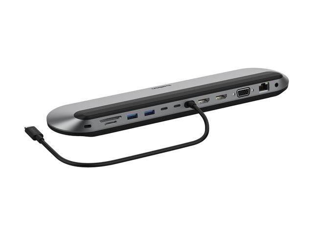 Belkin CONNECT Universal USB-C 11-in-1 Pro Dock - Docking station - USB-C - 2 x HDMI, VGA - 2.5GbE