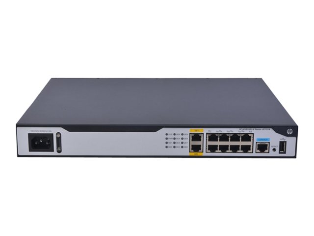 HPE MSR1003-8 - - router - 8-port switch - 1GbE - WAN ports: 2