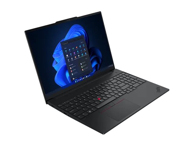 Lenovo ThinkPad E16 Gen 3 21ST - AI PC - 180-degree hinge design - AMD Ryzen 7 - 250 / up to 5.1 GHz - Win 11 Pro - Radeon 780M - 32 GB RAM - 1 TB SSD TCG Opal Encryption 2, NVMe - 16\" IPS 1920 x 1200 - Gigabit Ethernet - Wi-Fi 6E, Bluetooth - black - kbd: Belgium - with 2 Years Lenovo Depot Support, CO2 Offset 0.5 ton (2nd Gen)