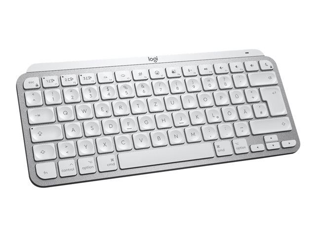 Logitech MX Keys Mini for Mac - Keyboard - backlit - Bluetooth - QWERTY - UK - pale grey