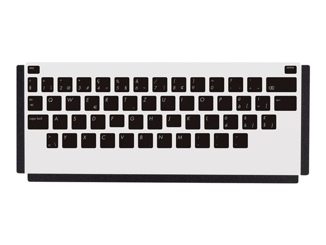 Designed to support the HP LaserJet color flow MFP M575c and the HP LaserJet flow MFP M525c. The kit contains three overlays to localize the keyboard language