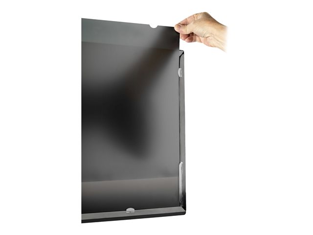 StarTech.com Monitor Privacy Screen for 23.8 inch PC Display, Computer Screen Security Filter, Blue Light Reducing Screen Protector Film, 16:9 Widescreen, Matte/Glossy, +/-30 Degree Viewing - Blue Light Filter - Display privacy filter - 2-way - removable - plug-in/adhesive - 23.8\" wide