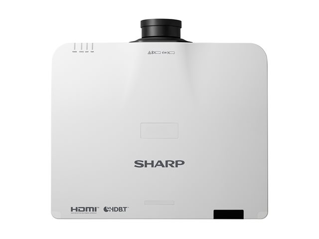 Sharp XP-A104U-W - 3LCD projector - 10000 lumens - WUXGA (1920 x 1200) - 16:10 - 4K - no lens - LAN - white - with NEC InstaCare Next Business Day Exchange