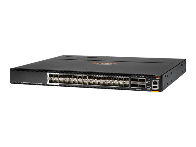 HPE Aruba CX 8360-32Y4C V2 - Switch - L3 - Managed - 32 x 1/10/25 Gigabit Ethernet SFP / SFP+ / SFP28 + 4 x 40/100 Gigabit QSFP+ / QSFP28 - front to back airflow - rack-mountable - AC