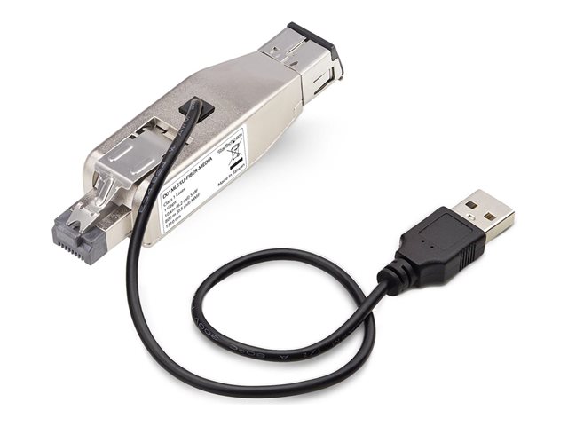 StarTech.com Gigabit Fiber to RJ45 Ethernet Media Converter, Micro Mini - Fibre media converter - 1GbE - 1000Base-T, 1000Base-LX - RJ-45 / LC single-mode / LC multi-mode - up to 10 km - 1310 nm - TAA Compliant
