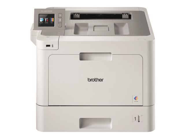 Brother HL-L9310CDW - Printer - colour - Duplex - laser - A4/Legal - 2400 x 600 dpi - up to 31 ppm (mono) / up to 31 ppm (colour) - capacity: 300 sheets - USB 2.0, Gigabit LAN, Wi-Fi(n), USB host, NFC