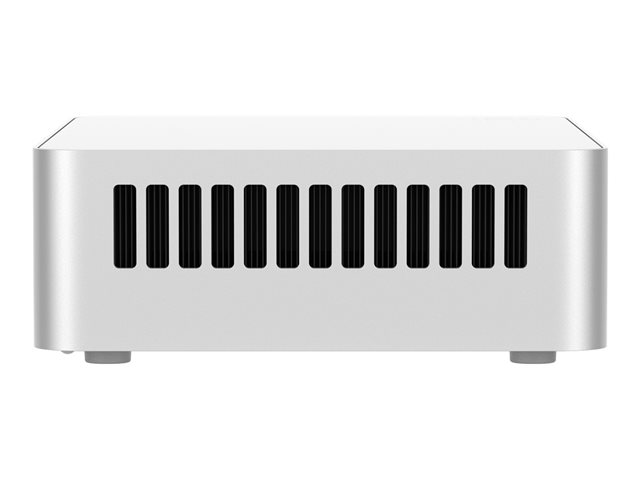 ASUS NUC 15 Pro+ RNUC15CRSV500002 - Barebone - mini PC 1 x Core Ultra 5 235H / up to 5 GHz - vPro - RAM 0 GB - Arc Graphics 140T - Gigabit Ethernet, 2.5 Gigabit Ethernet, IEEE 802.11ax (Wi-Fi 6), Bluetooth 5.4, IEEE 802.11be (Wi-Fi 7) - silver
