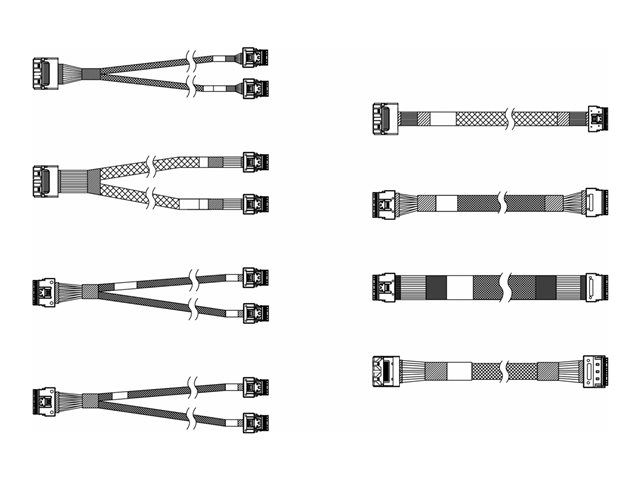 ThinkSystem ST650 V3 HW RAID/HBA Adapter Cable Kit
