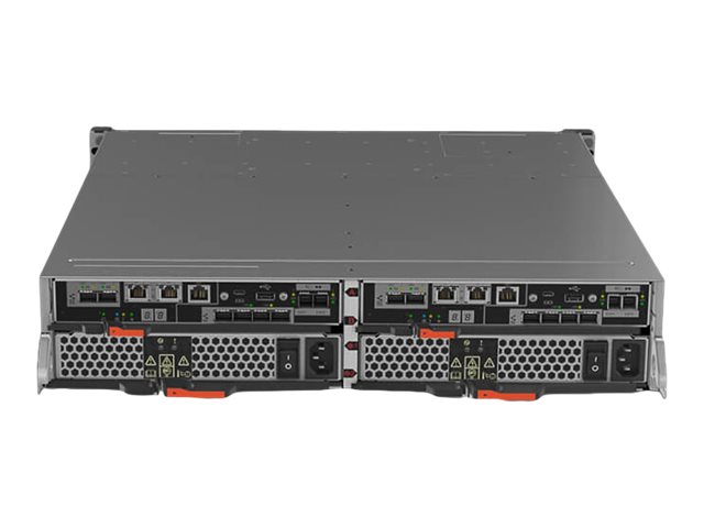 Lenovo ThinkSystem DE4000F 2U24 SFF controller enclosure - Hard drive array - 24 bays (SAS-3) - 16Gb Fibre Channel (external) - rack-mountable - 2U