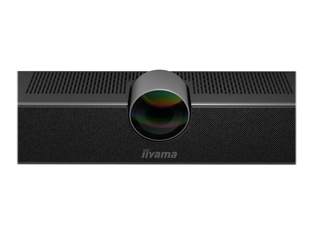 iiyama UC CAM120ULB - Conference camera - pan / zoom - colour - 12 MP - audio - USB-C