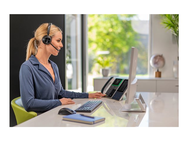 Poly Voyager 4320 USB-C Headset +BT700 dongle - Replaces Poly SKU 218478-01
