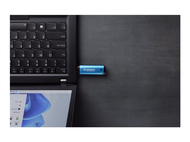 64GB USB-C IronKey Vault Privacy 50C AES-256 Encrypted FIPS 197