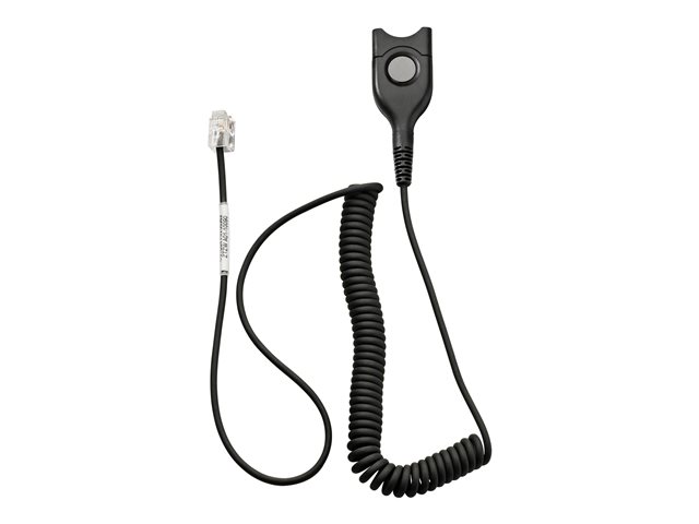 EPOS CSTD 01 - Headset cable - EasyDisconnect to RJ-9 male - standard bottom cable