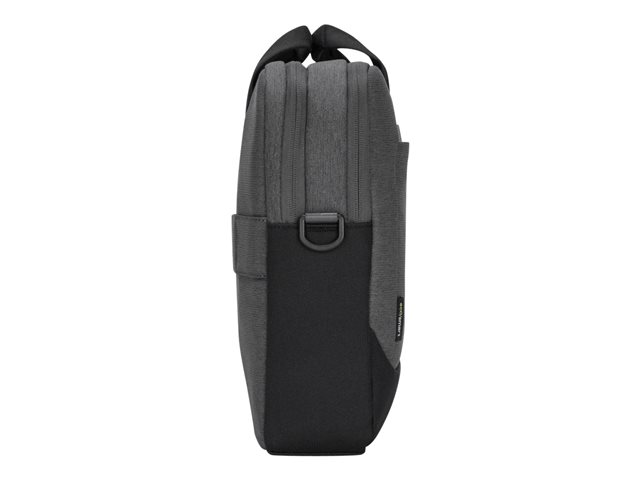 Targus Cypress Briefcase with EcoSmart - Notebook carrying case - 15.6\" - grey