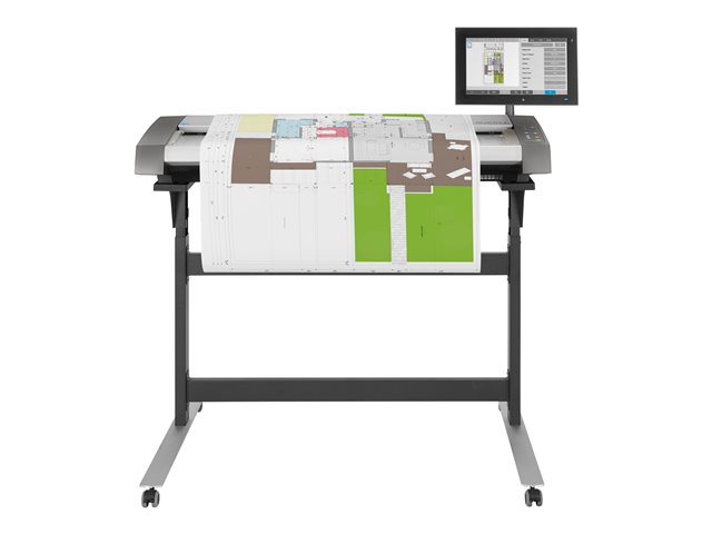 HP HD Pro 2 - Roll scanner - CCD - Roll (111.8 cm) - 1200 dpi x 1200 dpi - USB 3.0, Gigabit LAN