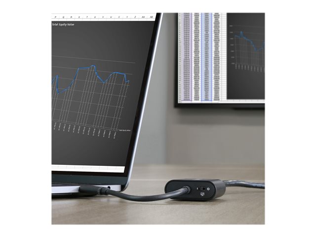 StarTech.com USB C to 4K HDMI Adapter - 4K 60Hz - Thunderbolt 3 Compatible - USB Type C to HDMI Video Display Adapter (CDP2HD4K60SA) - Adapter - TAA Compliant - 24 pin USB-C male to HDMI female - 19 cm - black - 4K60Hz (3840 x 2160) support - for P/N: TB4CDOCK