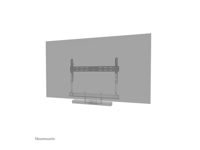 Neomounts - Mounting kit (mount bracket) - for video bar - universal - steel - white - screen size: 43\"-110\" - VESA-mountable