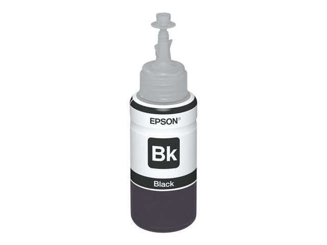 Epson T6641 - 70 ml - black - original - ink refill - for EcoTank ET-14000, ET-16500, ET-2500, ET-2550, ET-2600, ET-2650, ET-3600, ET-4500, ET-4550