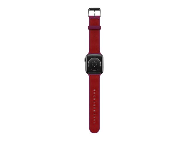 OtterBox - Band for smart watch - Pulse Check (dark pink/red) - for Apple Watch (42 mm, 44 mm)