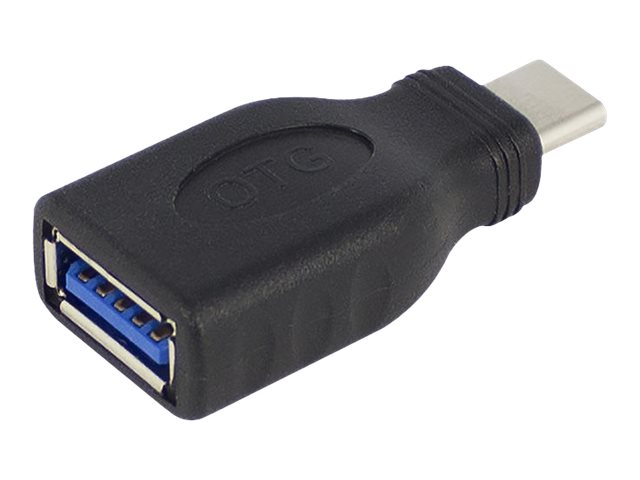 USB-adapter - 24 pin USB-C (M) naar USB type A (V) - USB 3.2 Gen 1 - zwart