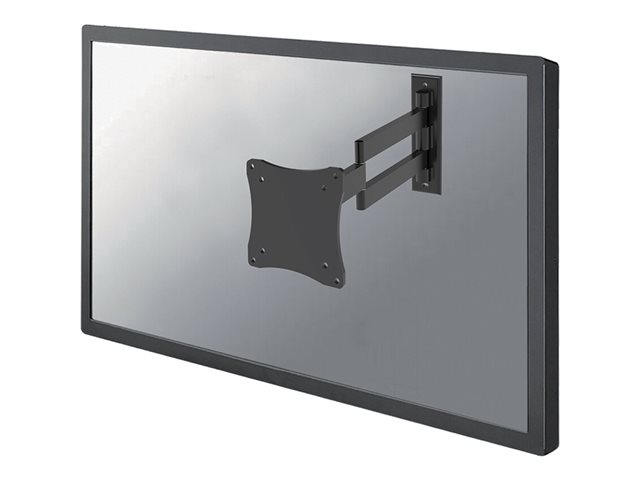 Neomounts FPMA-W830 - Bracket - full-motion - for LCD display - black - screen size: 10\"-27\" - wall-mountable