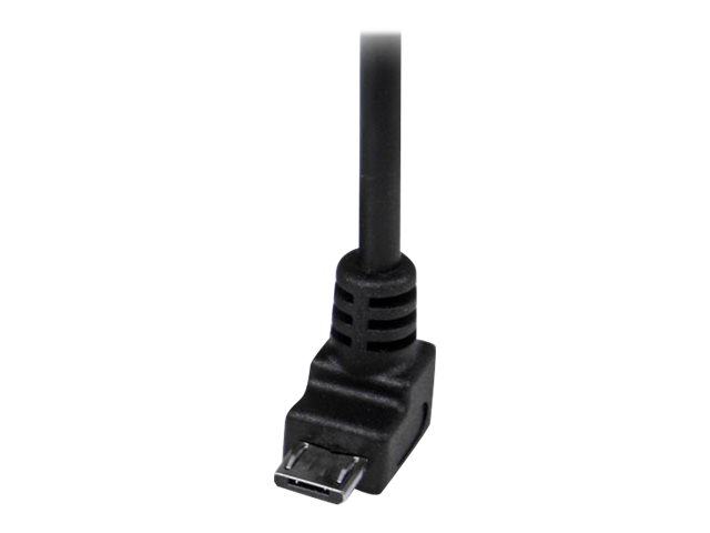 1m USB to Down Angle Micro USB Cable