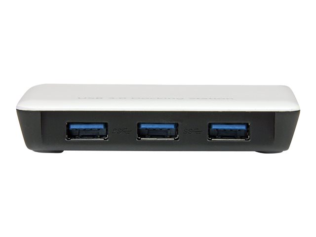 StarTech.com USB 3.0 to Gigabit Ethernet NIC Network Adapter with 3 Port Hub - White - USB 3 Ethernet Adapter - USB Charging Hub (ST3300U3S) - Hub - 3 x SuperSpeed USB 3.0 + 1 x 10/100/1000 - desktop
