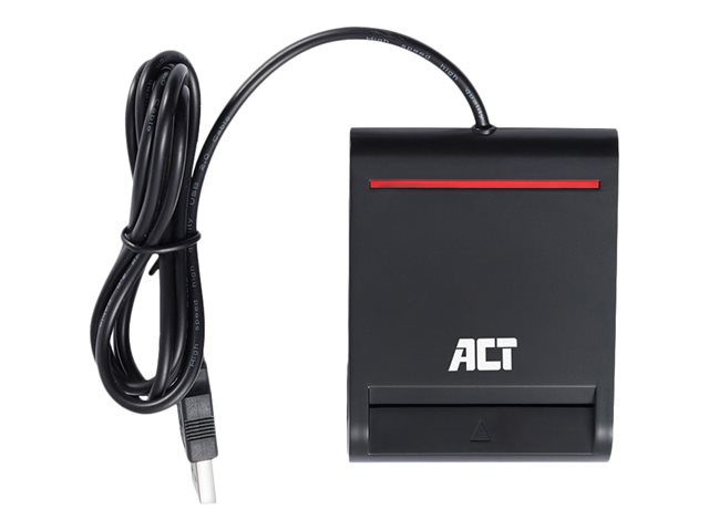 SMART-kaartlezer - USB 2.0 - zwart