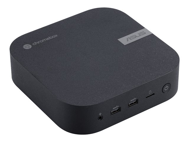 ASUS Chromebox 5 SC002UN - Mini PC 1 x Celeron 7305 - RAM 4 GB - SSD 128 GB - NVMe - UHD Graphics - Gigabit Ethernet, 2.5 Gigabit Ethernet, Bluetooth 5.2, IEEE 802.11ax (Wi-Fi 6E) - Chrome OS - monitor: none - eco black