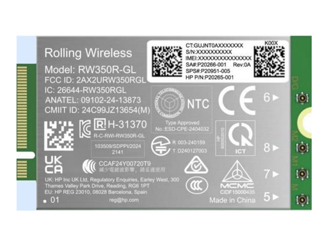 HP 4G LTE-AP (Cat 19) WWAN