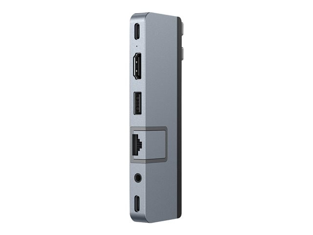 HyperDrive DUO Pro - Docking station - USB-C x 2 - HDMI, USB4 - 1GbE - for Apple MacBook Air (Early 2020, Late 2018, Mid 2017, Mid 2019, Mid 2022), MacBook Pro