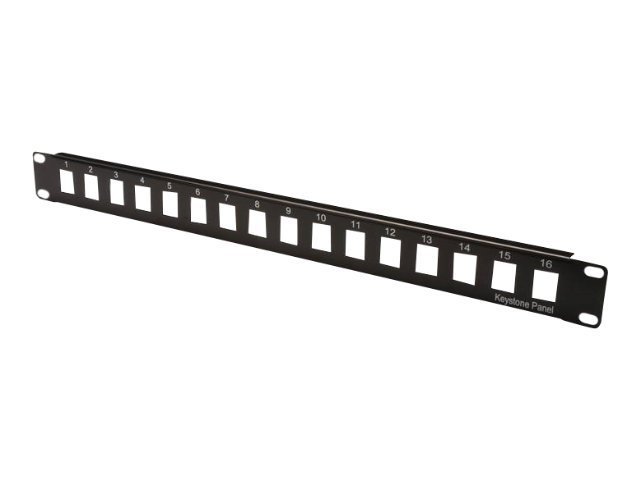 MODULAR PATCH PANEL UNSHIELDED 16-PORT