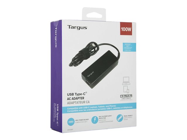 Targus USB-C 100W PD Charger