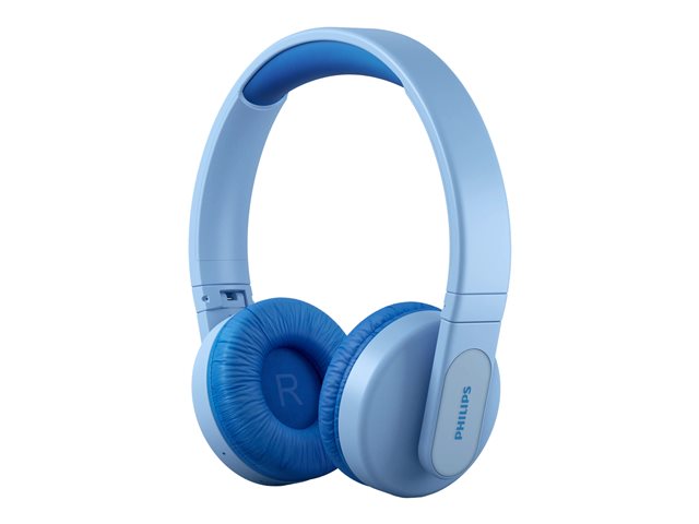 Philips Kids TAK4206BL - Headphones - on-ear - Bluetooth - wireless, wired - 3.5 mm jack - blue