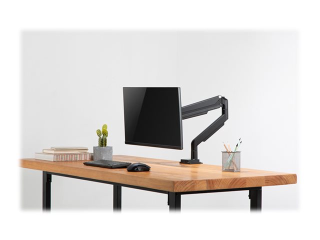 SINGLE GAS SPRING MONITOR CLAMP MOUNT 15-32 9 KG (MAX.) BLACK