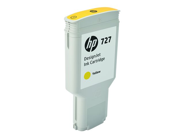 HP 727 - 300 ml - high capacity - yellow - original - DesignJet - ink cartridge - for DesignJet T1500, T1530, T2500, T2530, T920, T930