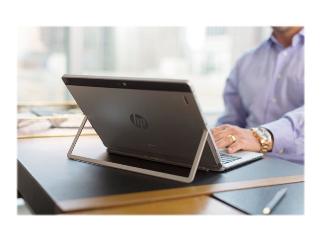 HP Advanced - Keyboard - with NFC - dock - QWERTZ - Swiss - dark grey - for Elite x2 1012 G1, 1012 G2, EliteBook x360 1012 G2