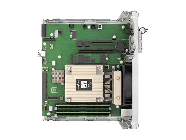 HPE ProLiant MicroServer Gen11 - Server - ultra micro tower 1-way - 1 x Xeon E-2434 / up to 5 GHz - RAM 32 GB - SATA - non-hot-swap 3.5\" bay(s) - HDD 2 x 4 TB - Gigabit Ethernet - monitor: none - Smart Choice