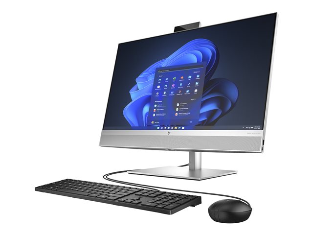 HP EliteOne 870 G9 - Wolf Pro Security - all-in-one - Core i5 13500 / 2.5 GHz - vPro - RAM 16 GB - SSD 512 GB - NVMe - UHD Graphics 770 - GigE, 802.11ax (Wi-Fi 6E), Bluetooth Dual-Mode - WLAN: 802.11a/b/g/n/ac/ax (Wi-Fi 6E), Bluetooth 5.3 wireless card - Win 11 Pro - monitor: LED 27\" 2560 x 1440 (QHD) @ 60 Hz touchscreen - with HP Wolf Pro Security Edition (1 year)