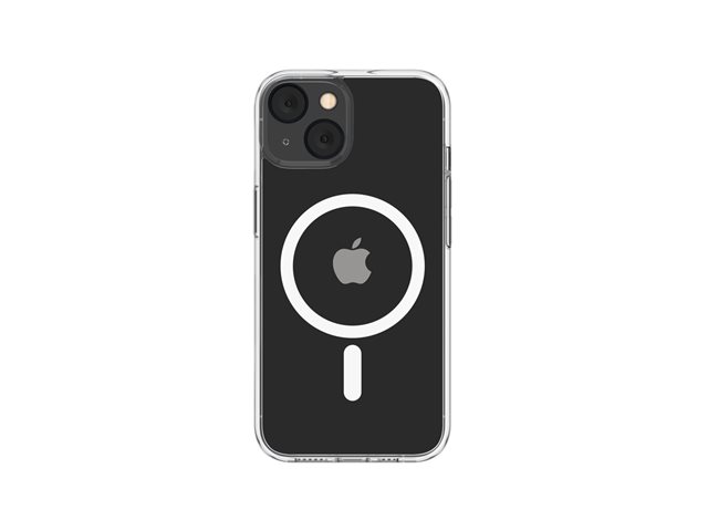 Belkin - Back cover for mobile phone - magnetic treated - clear - for Apple iPhone 13