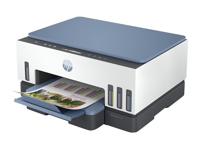 HP Smart Tank 7006 All-in-One - Multifunction printer - colour - ink-jet - refillable - 216 x 297 mm (original) - A4/Legal (media) - up to 13 ppm (copying) - up to 15 ppm (printing) - 250 sheets - USB 2.0, Wi-Fi(ac), Bluetooth