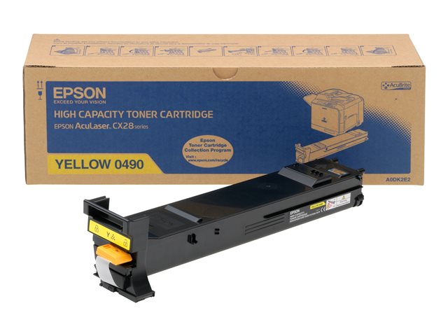 Epson - Yellow - original - toner cartridge - for AcuLaser CX28DN, CX28DNC, CX28DTN, CX28DTNC