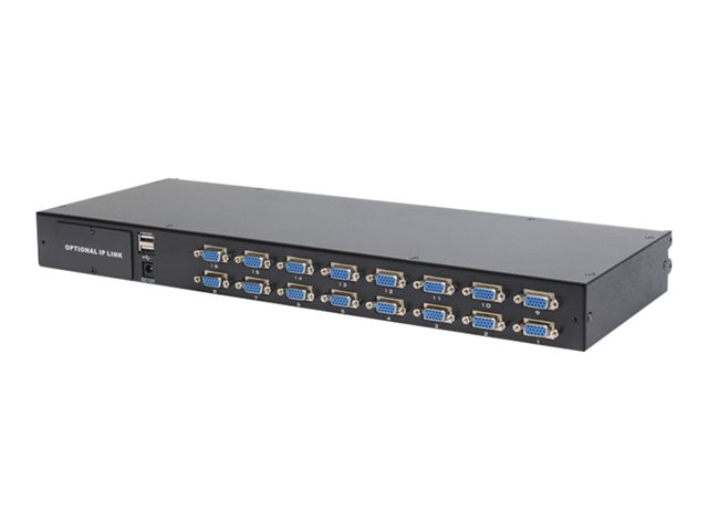 19IN LCD KVM Console 16-Port VGA