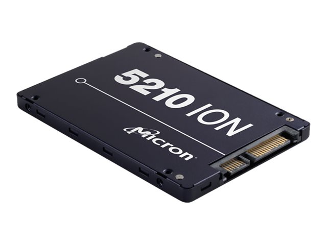 Lenovo ThinkSystem 5210 Entry - SSD - encrypted - 7.68 TB - hot-swap - 2.5\" - SATA 6Gb/s - 256-bit AES - for ThinkSystem SR530, SR550, SR570, SR590, SR630, SR650, SR665, SR850, SR860, SR950, ST550