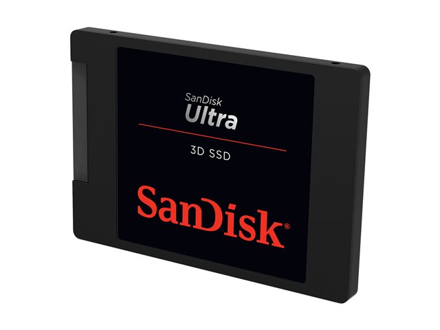 SanDisk Ultra 3D - SSD - 500 GB - internal - 2.5\" - SATA 6Gb/s