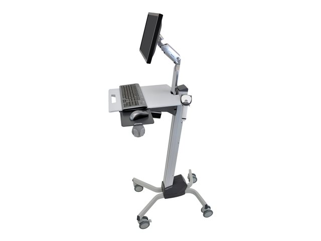 Ergotron Neo-Flex - Cart - Constant Force lift - for LCD display / PC equipment - aluminium, high-grade plastic, zinc-plated steel - two-tone grey - screen size: up to 27\"