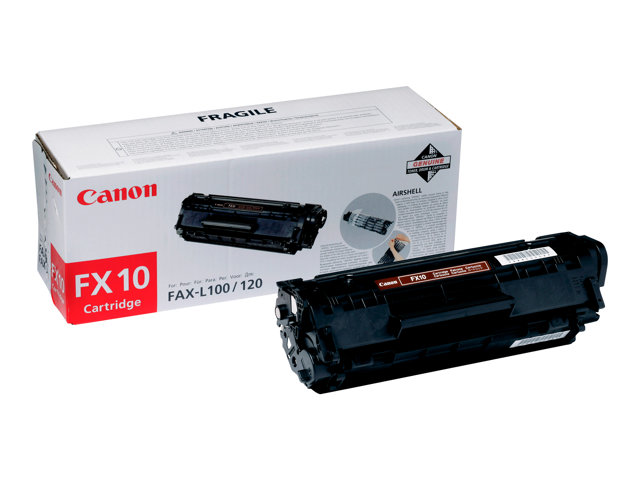 Canon FX-10 - Black - original - toner cartridge - for i-SENSYS FAX-L140, L160, MF4018, MF4270, MF4320, MF4330, MF4340, MF4350, MF4370, MF4380